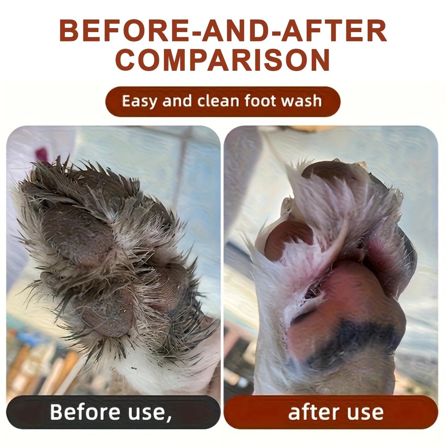 Easy-Clean Pet Paw Washing Cup