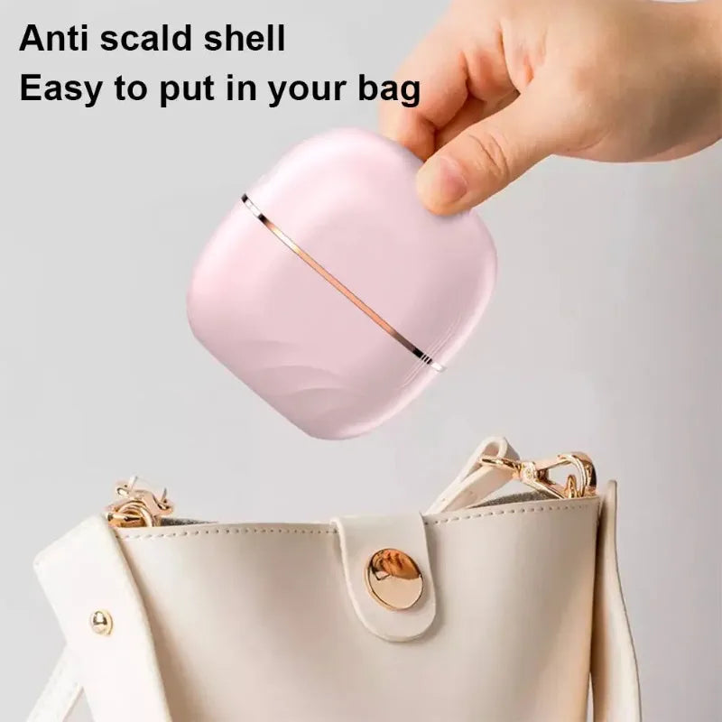 Mini Wireless Hair Straightening Comb