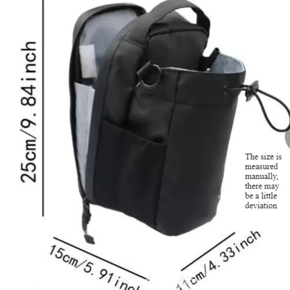 Magnetic Gym Bag for Phone & Water Bottle