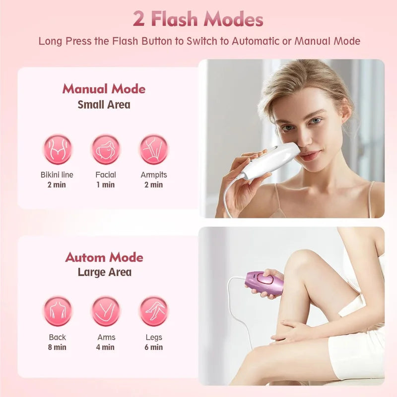 Clearance IPL Laser Hair Removal – Painless At-Home for Men & Women